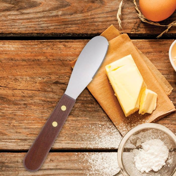 HIC - Harold Import Co. - Wholesale Kitchen Tool/Gadget - HIC Kitchen Speader With Wooden Handle1