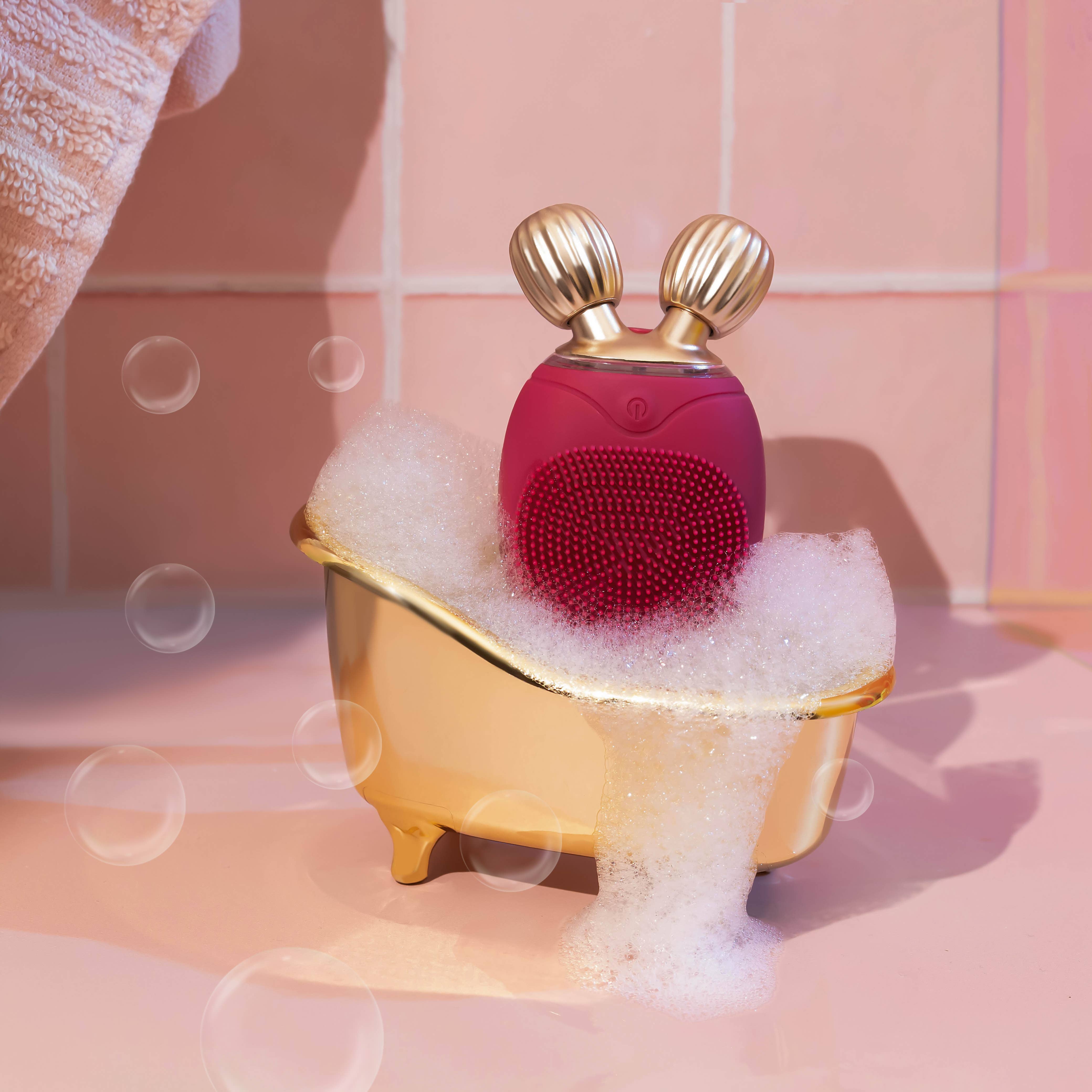 LUCE Beauty – Großhandel Elektronische Hautpflegegeräte – Reinigende Gesichtsbürste, Massagegerät und Rolle — reisetauglich7