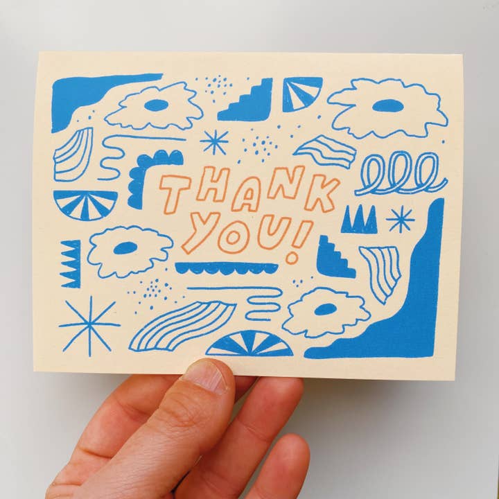 Allison Mckeen Art - Wholesale Thank You Card - card - thank you