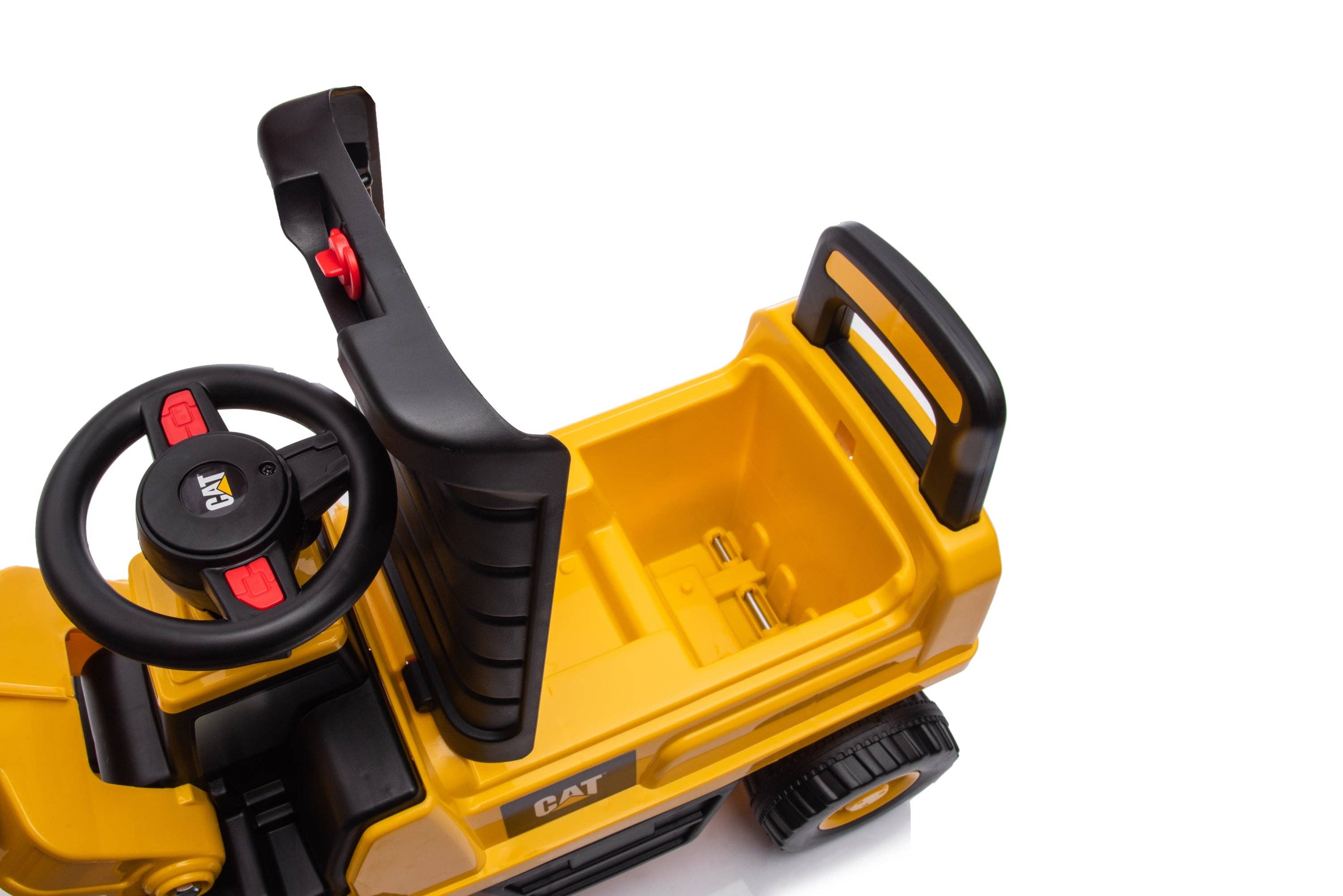 Yellow Caterpillar Foot to Floor Ride-On for Toddlers for wholesale on Faire7