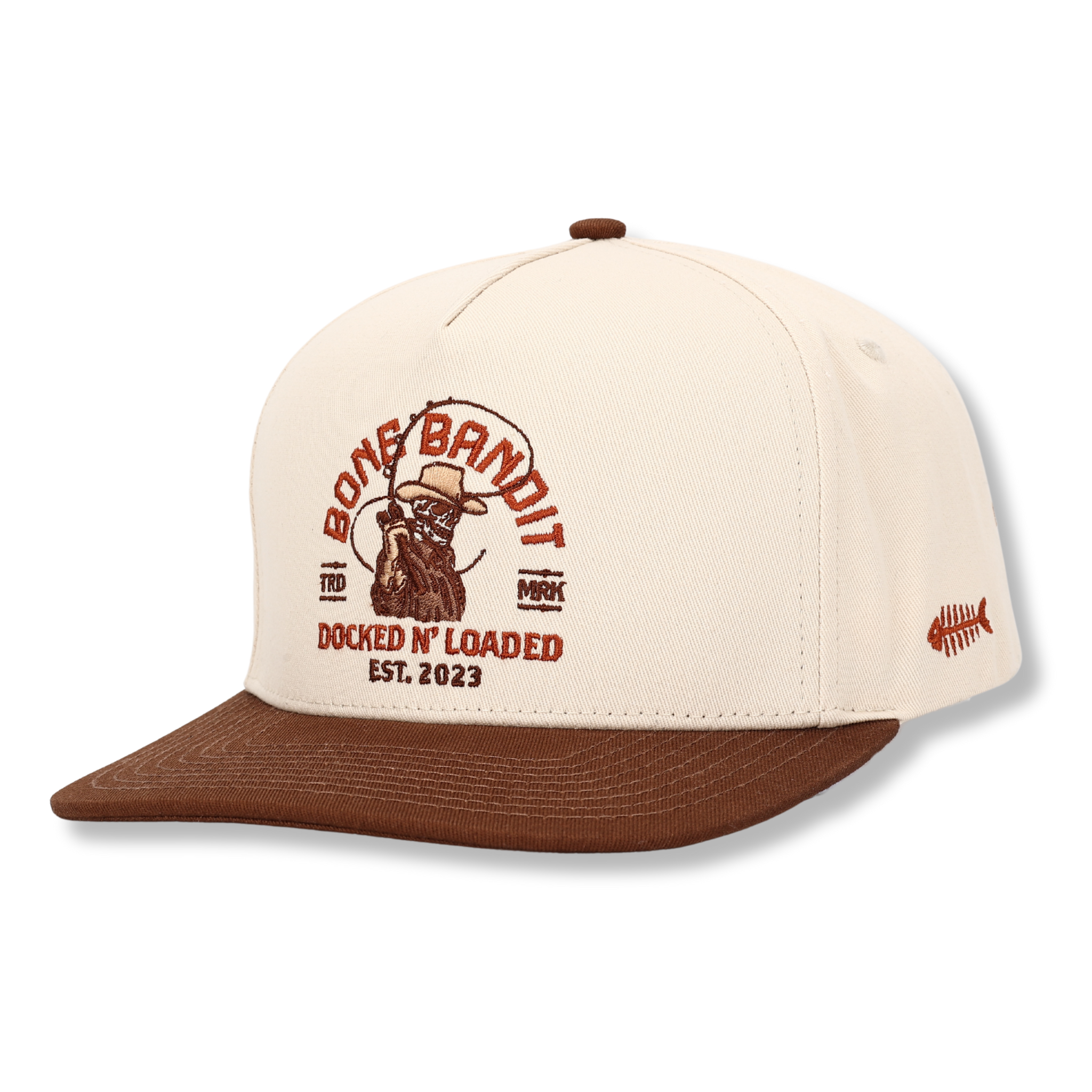 Docked N' Loaded - Wholesale Baseball Cap - Men's - BONE BANDIT HAT0