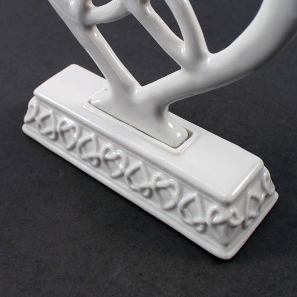 Weddingstar Inc. - Wholesale Cake/Cupcake Topper - Heart Framed Trinity Knot Cake Top2