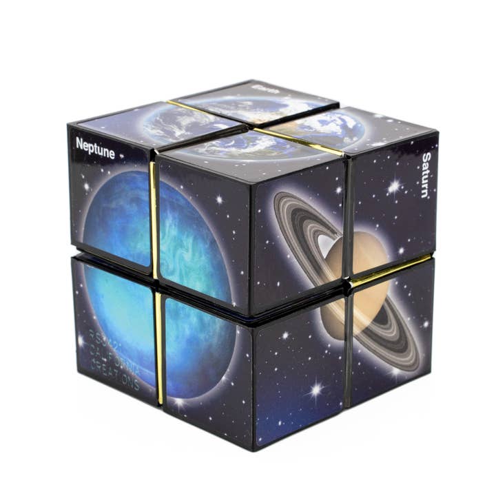 California Creations - Vente Puzzle – enfant - StarCube Cosmos - Puzzle géométrique transformable sur le thème de l'espace17