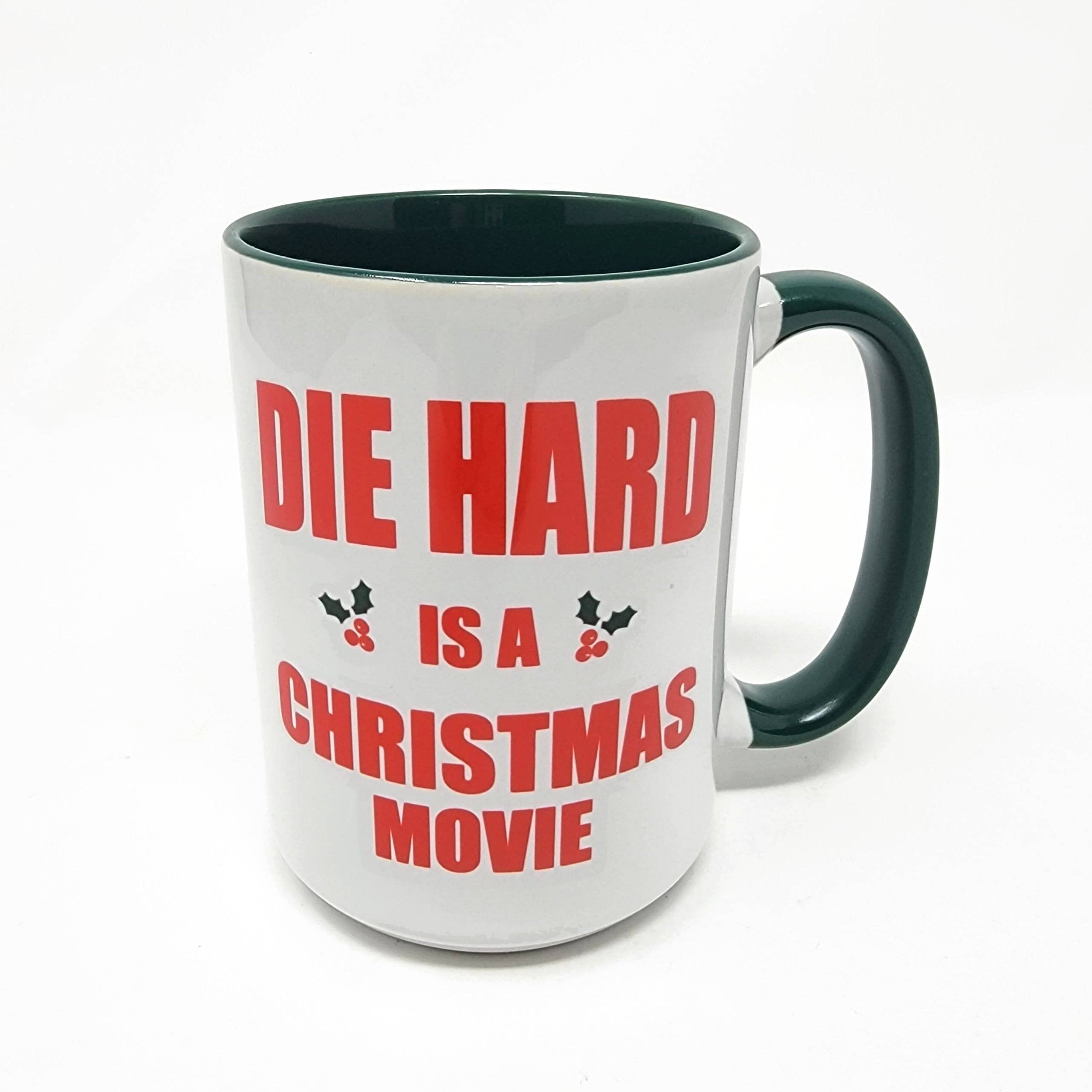 Candlelit Desserts - Wholesale Coffee Mug - 15 oz Christmas Mug -  Die Hard is a Christmas Movie0