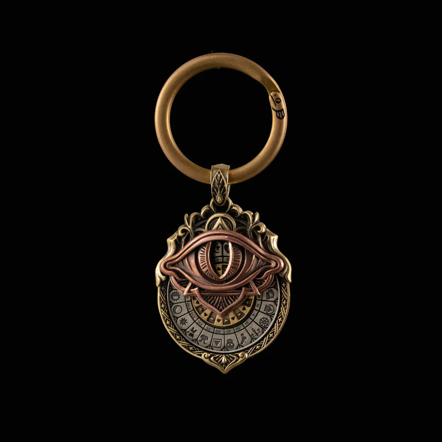 Coppertist.wu – wholesale Individuell berlock/hänge – Hänge med Tarotvision i mässing12