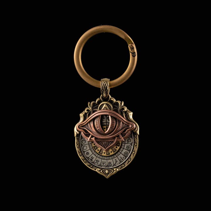 Coppertist.wu – wholesale Individuell berlock/hänge – Hänge med Tarotvision i mässing12