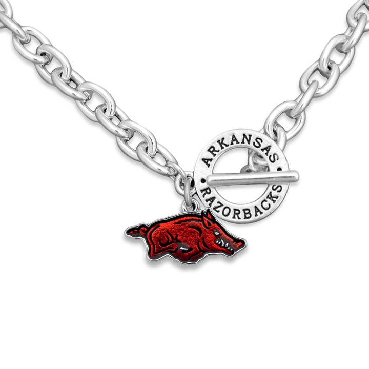 Collier Audrey des Arkansas Razorbacks pour la vente par From The Heart