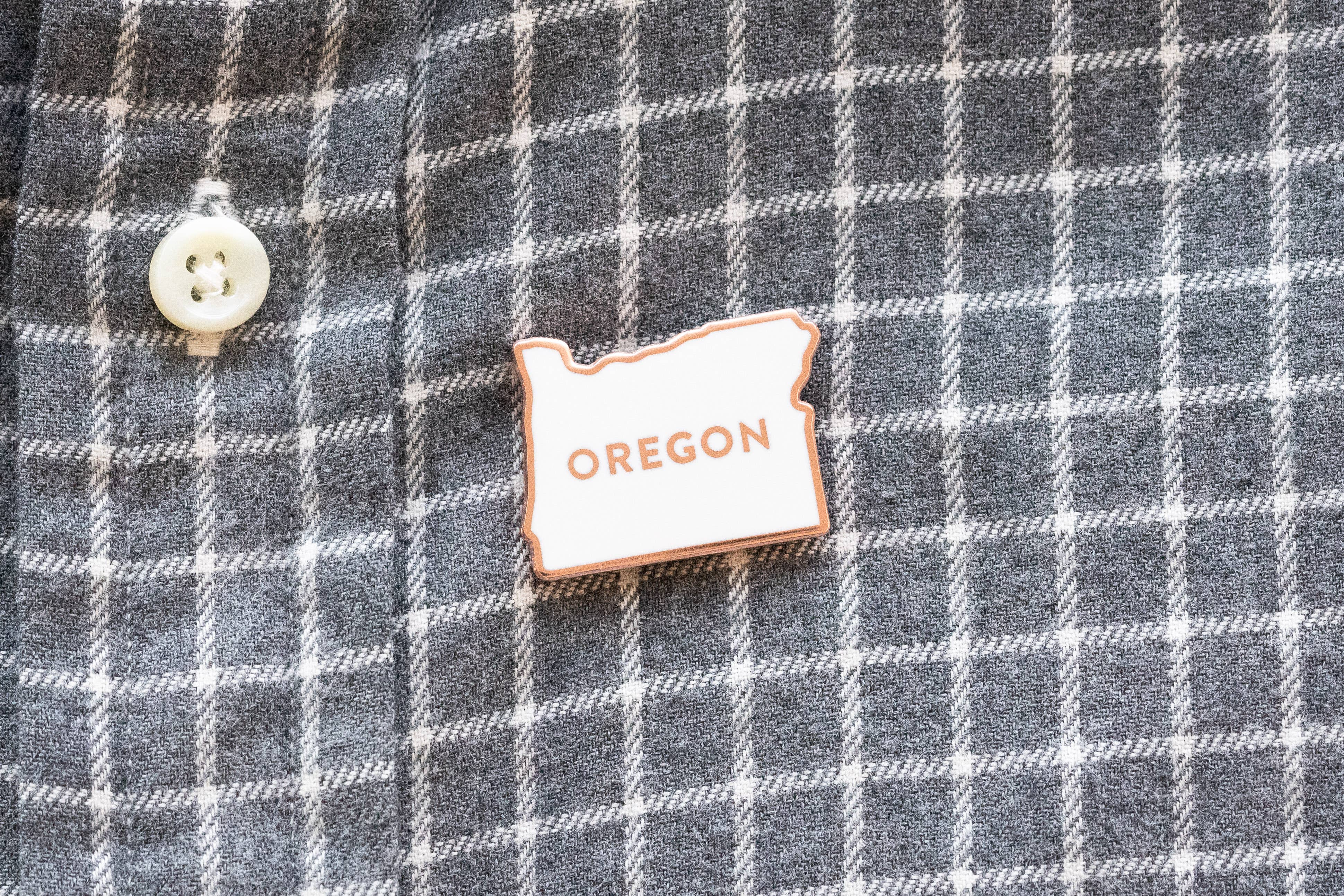 Everyday Olive - Wholesale Lapel Pin/Button - Oregon Pin3