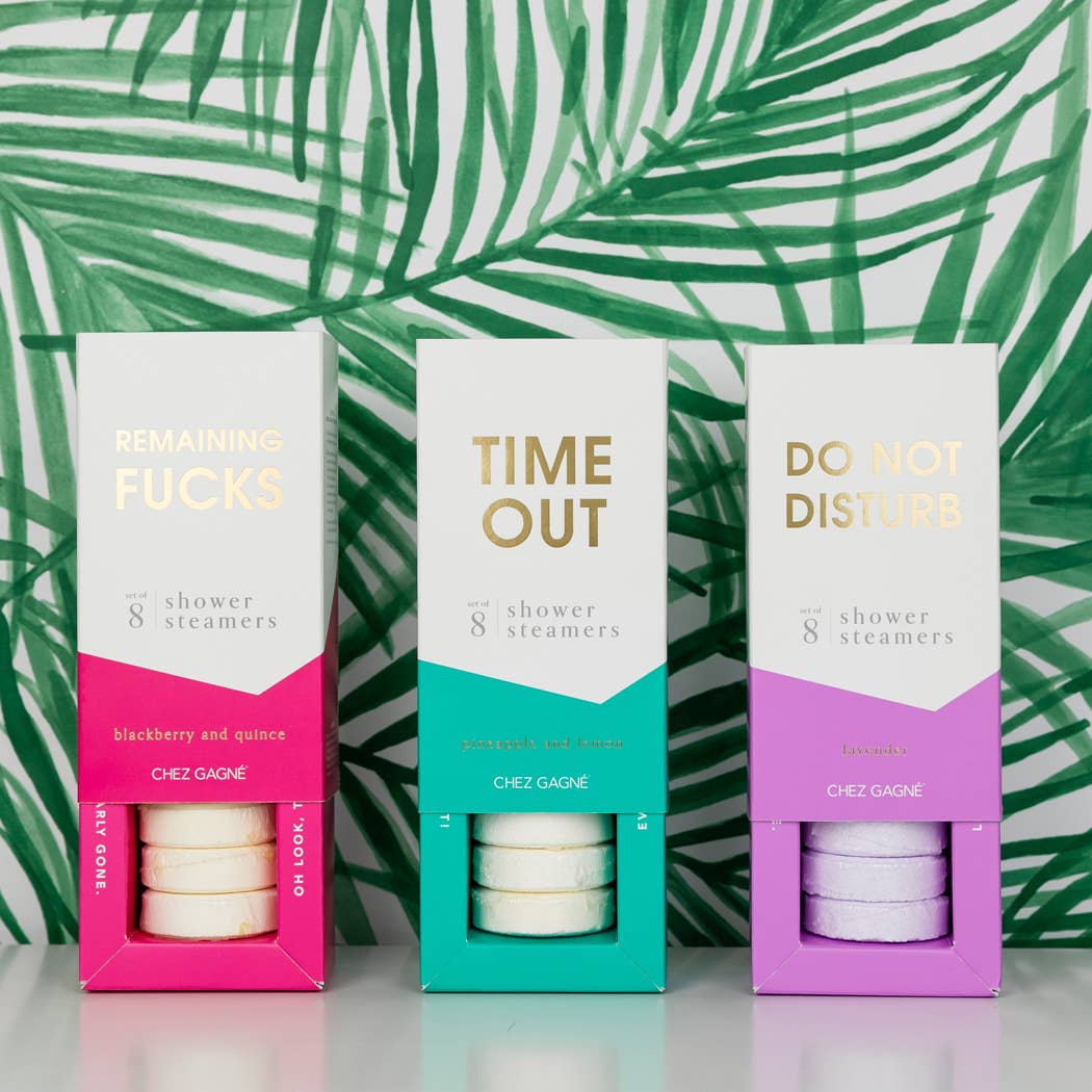 Chez Gagné - Vendita all'ingrosso Bombe/Compresse vaporizzanti da doccia - Do Not Disturb - Pastiglie Aromaterapia per Doccia alla Lavanda - Set da 88