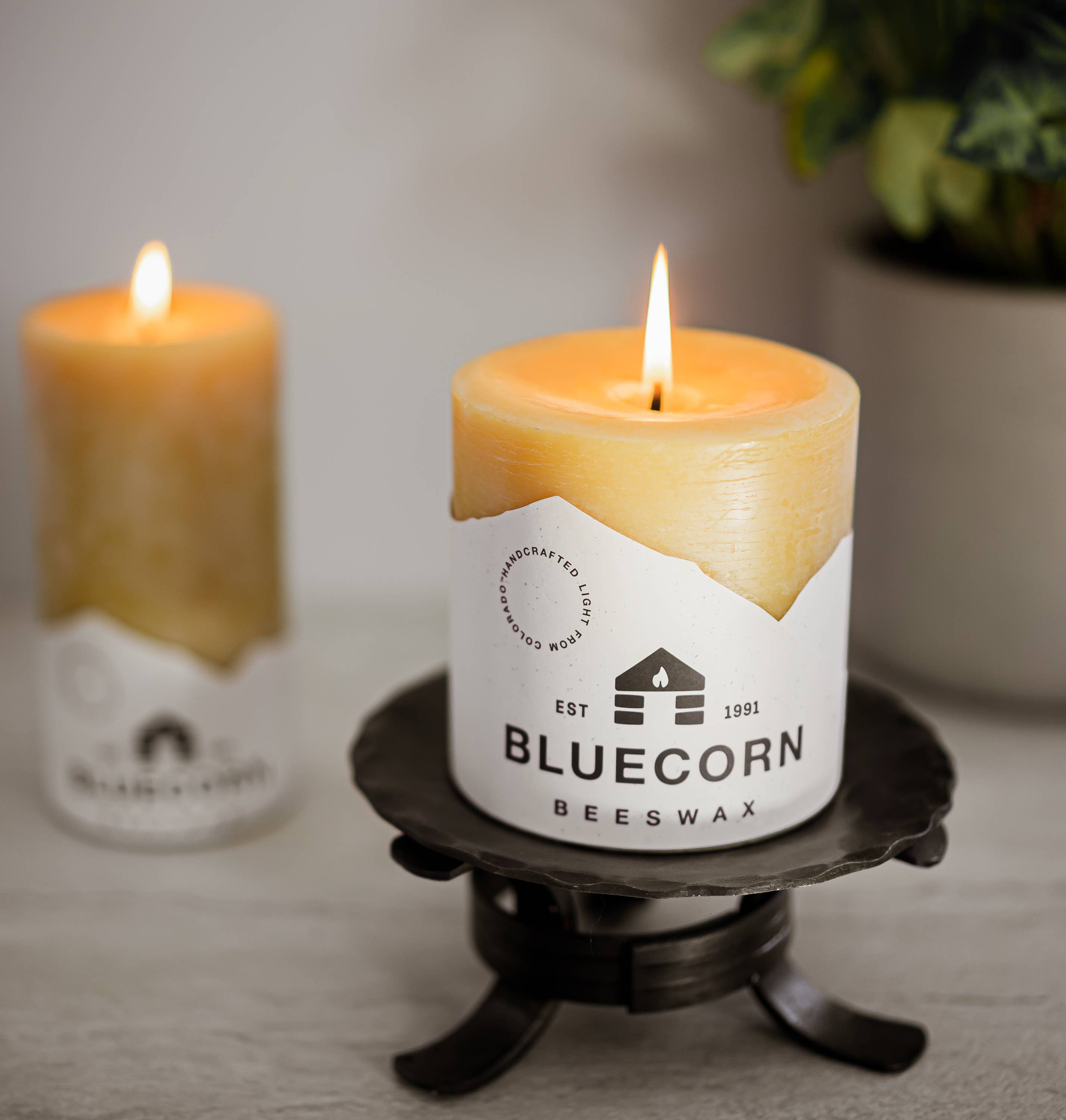 Bluecorn Candles - Vente Bougies piliers - Bougies Pilier en Cire d'Abeille Pure – Fait Main aux États-Unis14