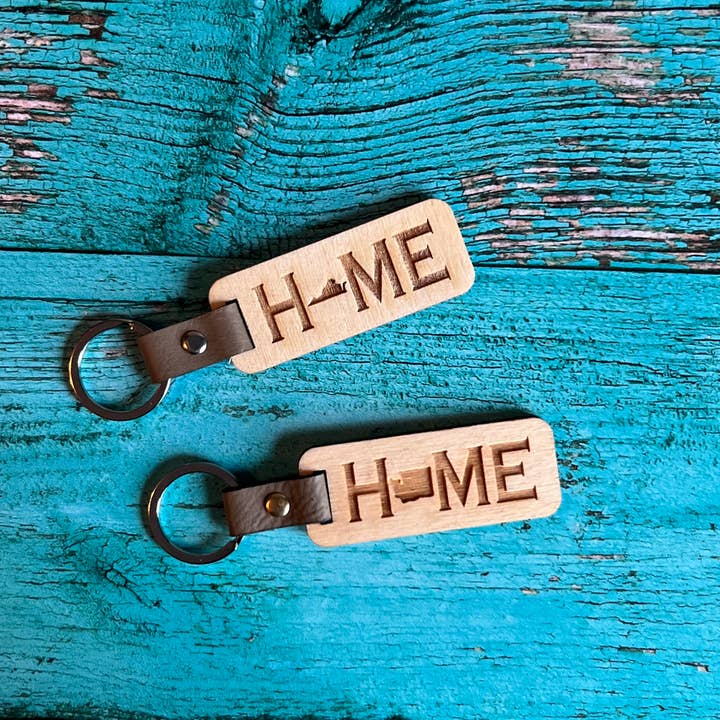 Chamness' Crafty Corner - Wholesale Keychain - Unisex - Keychain with Leather StrapĀ 1