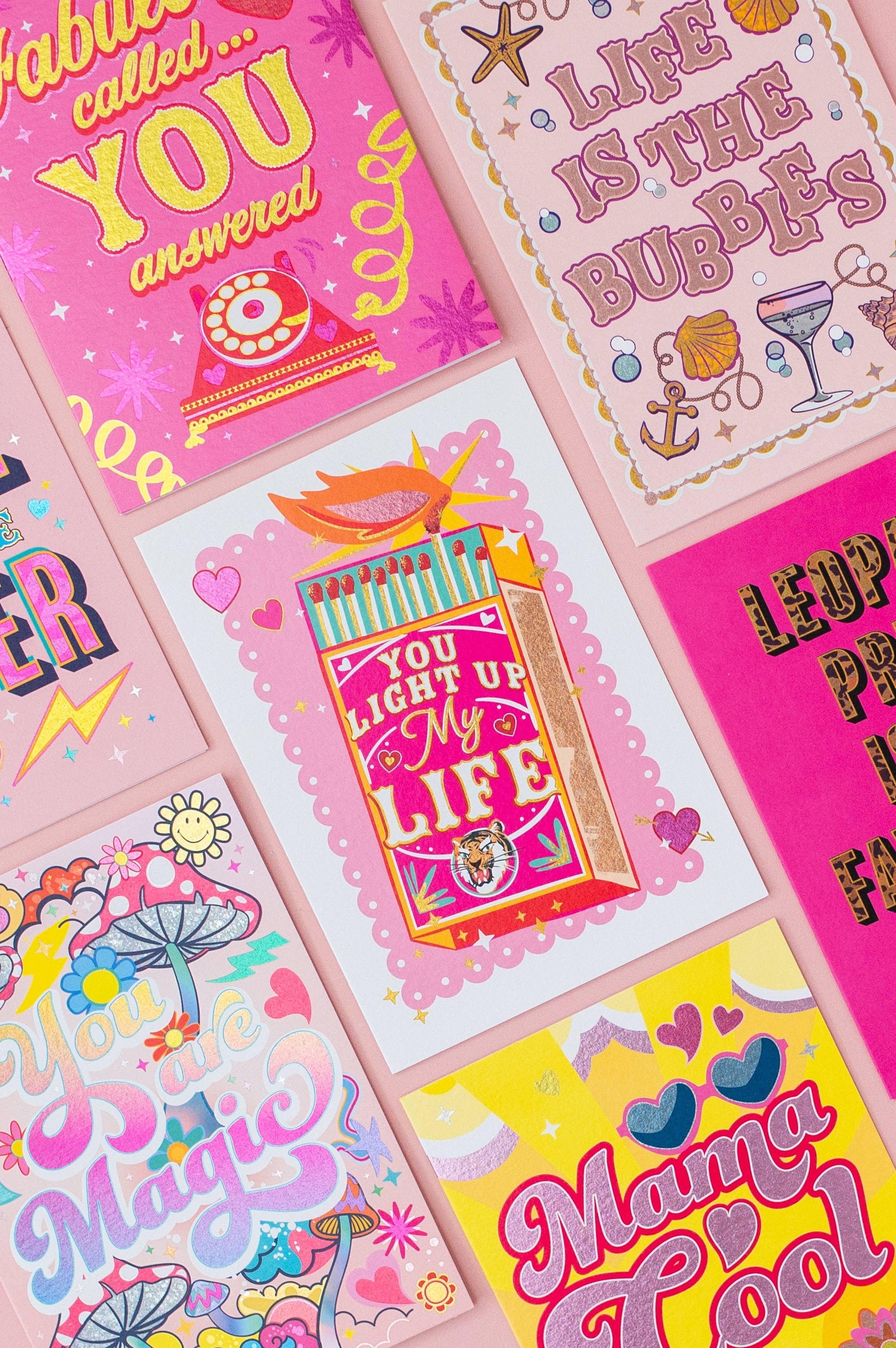 Cath Tate Cards – wholesale Valentine's Day card – LIGHT UP2