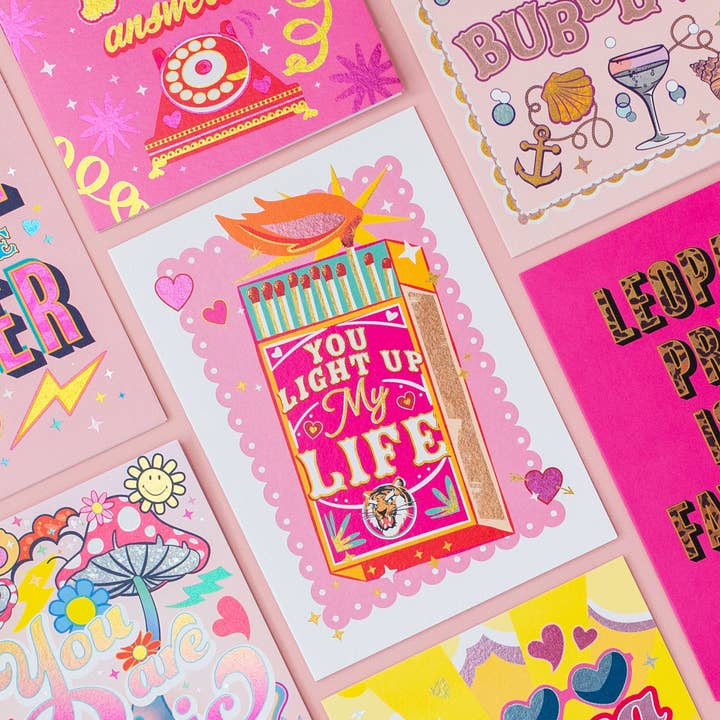 Cath Tate Cards – wholesale Valentine's Day card – LIGHT UP2