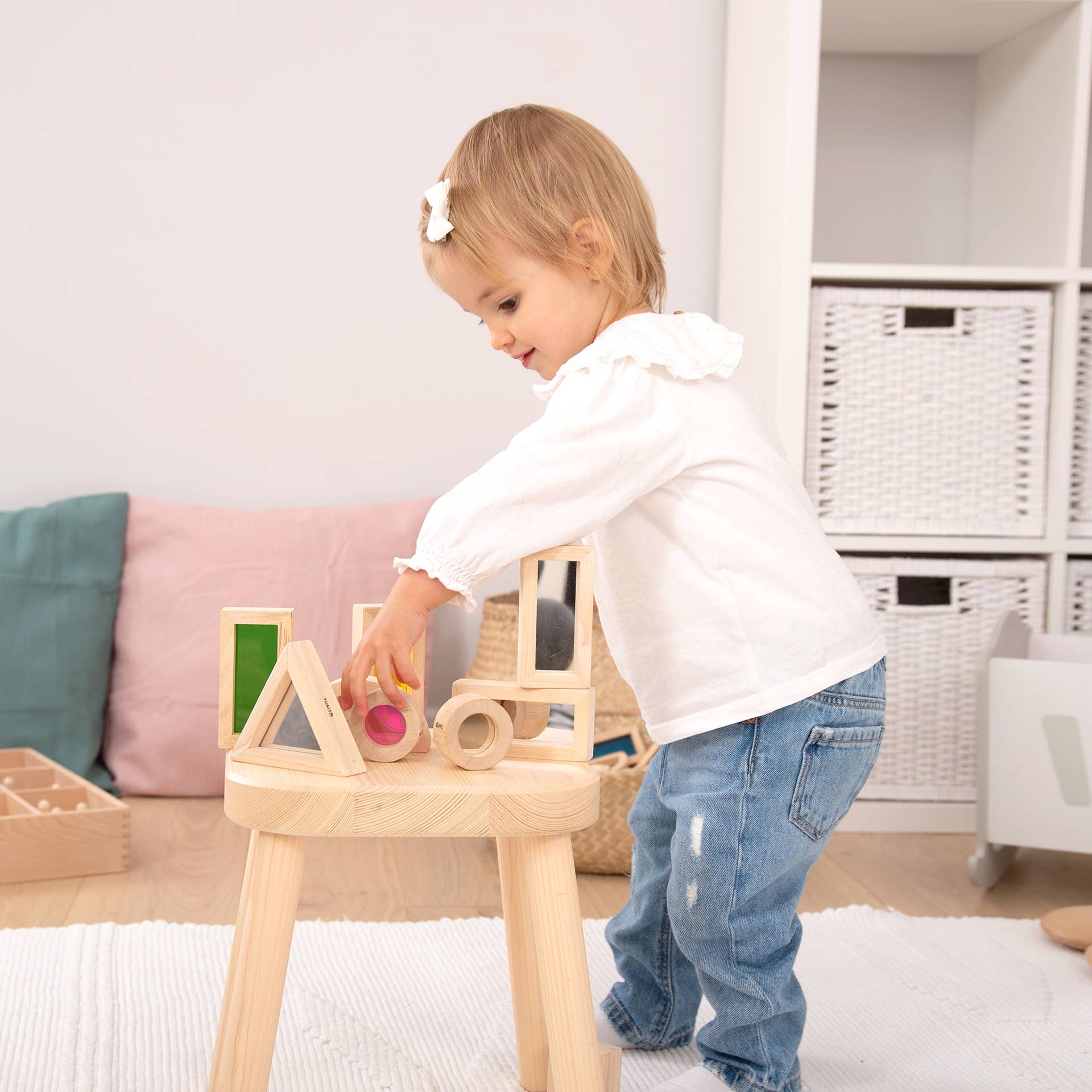 Commotion (Europe) BV - Wholesale Blocks - Kids Baby - Rainbow Blocks - Building blocks - Wooden Toy - Sensory
6