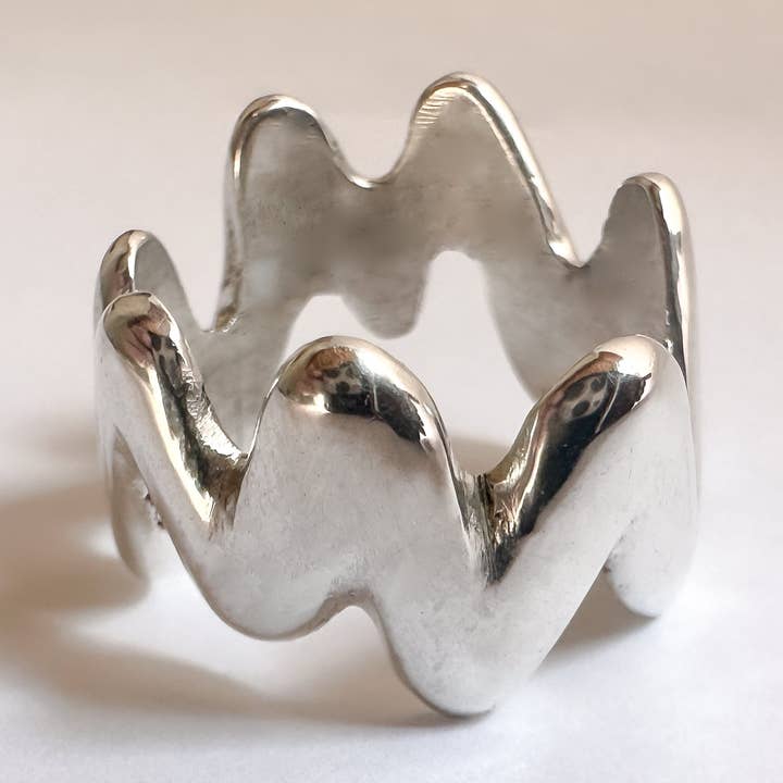 Zag Ring for wholesale by Rachel Regent