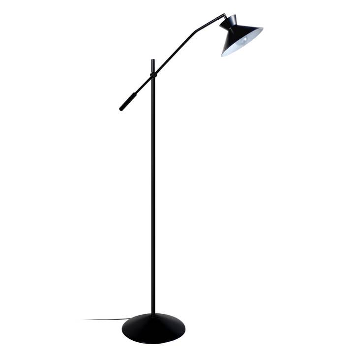 LEEDS - Lampadaire Liseuse Articulé Métal Noir Et Blanc pour la vente par Tosel Shop