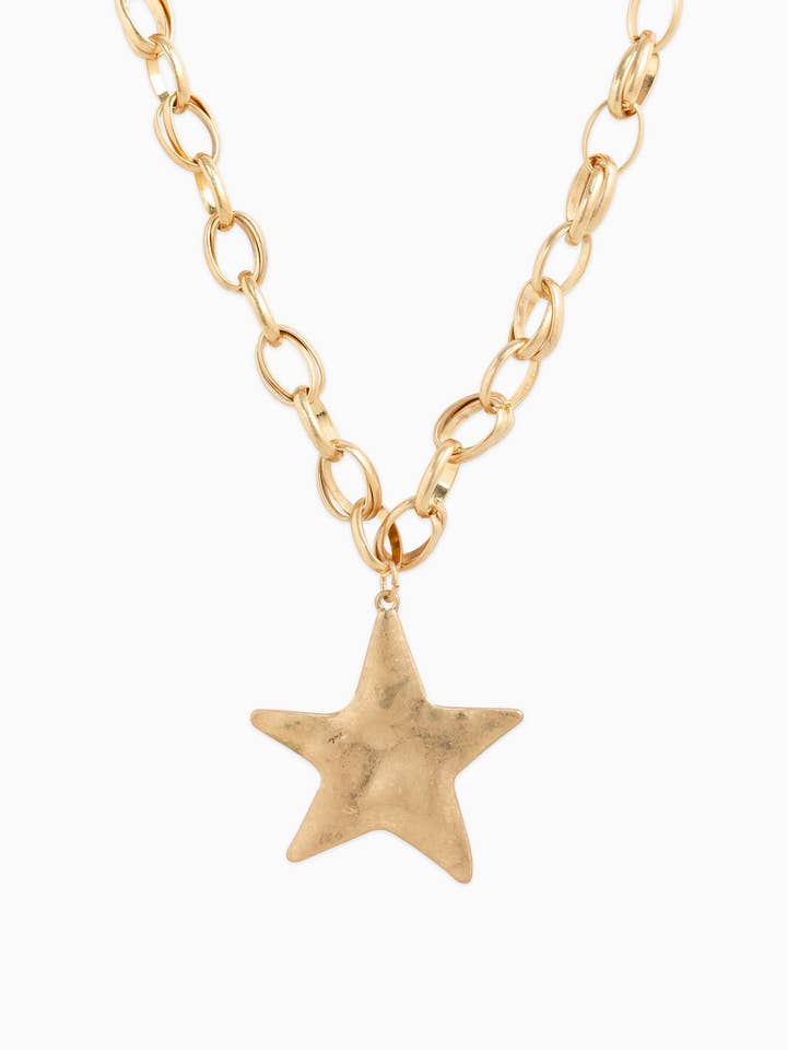 Collana con Grande Stella Martellata per la vendita all'ingrosso da parte di Sessori
