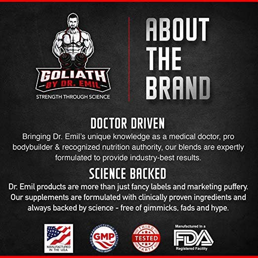 Dr. Emil Nutrition – wholesale Oral supplement/vitamin – Goliath - ARGININE Plus2