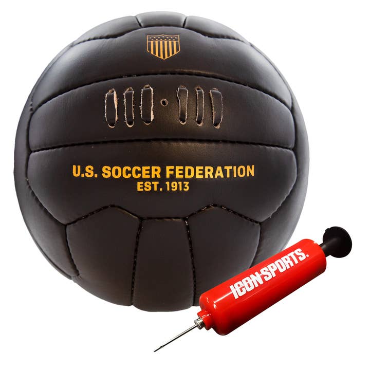 US Men's National Team Leather Soccer Ball - USSF60BL for wholesale by Icon Sports