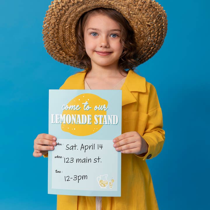 The Paxton Press - Wholesale DIY craft kit – Child - D.I.Y. Lemonade Stand Kit3