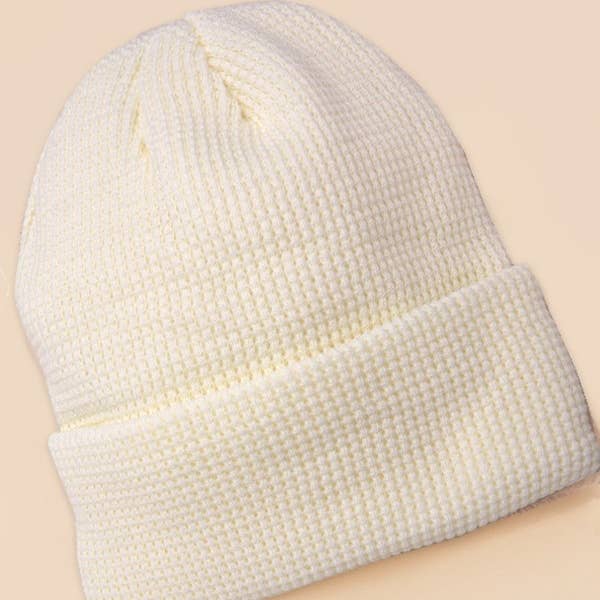 JOSSLYN by wall to wall - Wholesale Beanie - Women's - SOFT RIBBED KNIT BEANIES HAT | 40BN913