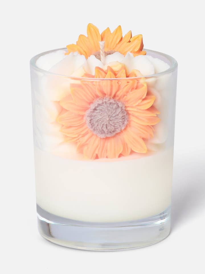 Solsikkeblomst Soja Duftlys for engroshandel hos Ignite Candles