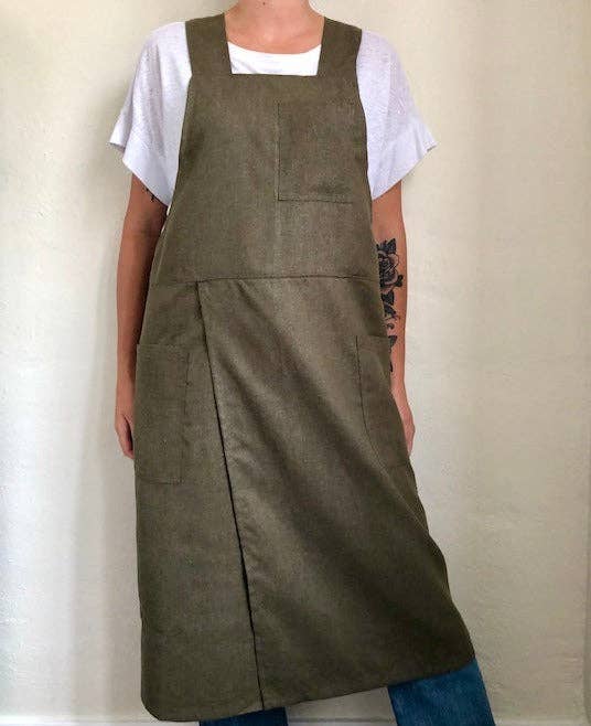 Portland Apron Company - Wholesale Apron - Split X Smock Apron1