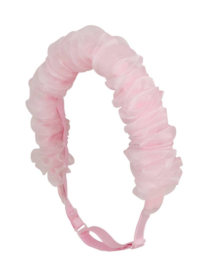 Wickeltuch aus Organza Bunches, Rosa für den Großhandel von Project 6 NY Kids