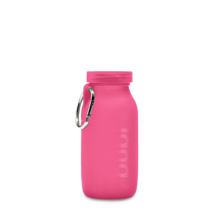 Bubi Brands - Venta al por mayor Botellas de agua - Bubi - Botella de agua (14oz), color rosa, sostenible/plegable