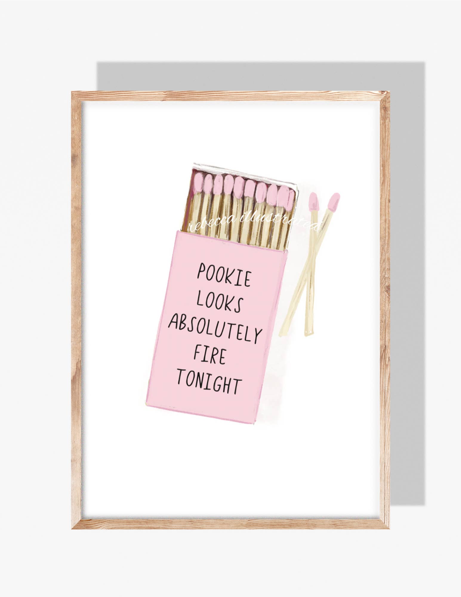 Rebecca Illustrated - Wholesale Art Print - POOKIE - Art Print