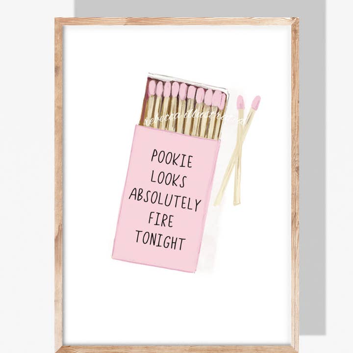 Rebecca Illustrated - Wholesale Art Print - POOKIE - Art Print0