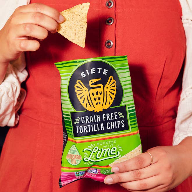 Siete Foods - Wholesale Chips - 1oz Lime Grain Free Tortilla Chips-72 bags2