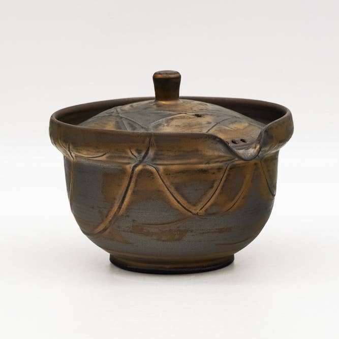 Tezumi – wholesale Tea pot – Japanese Houhin - 黒川正樹 Kurokawa Masaki - Kurokinsai Kiyomizu Handleless Teapot - 200ml