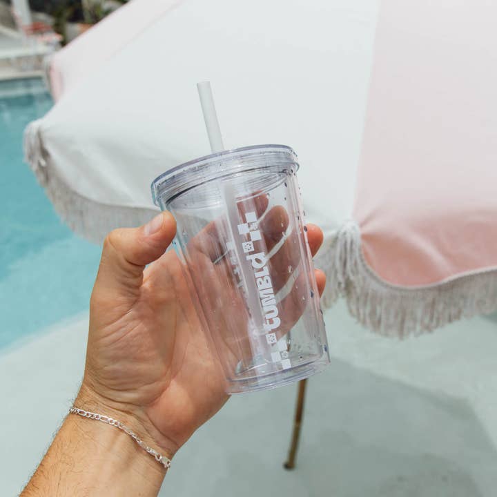 Daily Hydration Insulated Tumbler / Coffee Cup - Clear Check and other Purchase Wholesale tumbler cups with straws. Free Returns & Net 60 Terms on Faire trending on Faire.