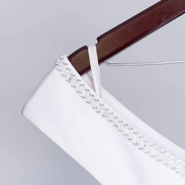 Ella Celebration - Vendita all'ingrosso Appendiabiti - Appendino per abiti da sposa Mrs (mogano)4