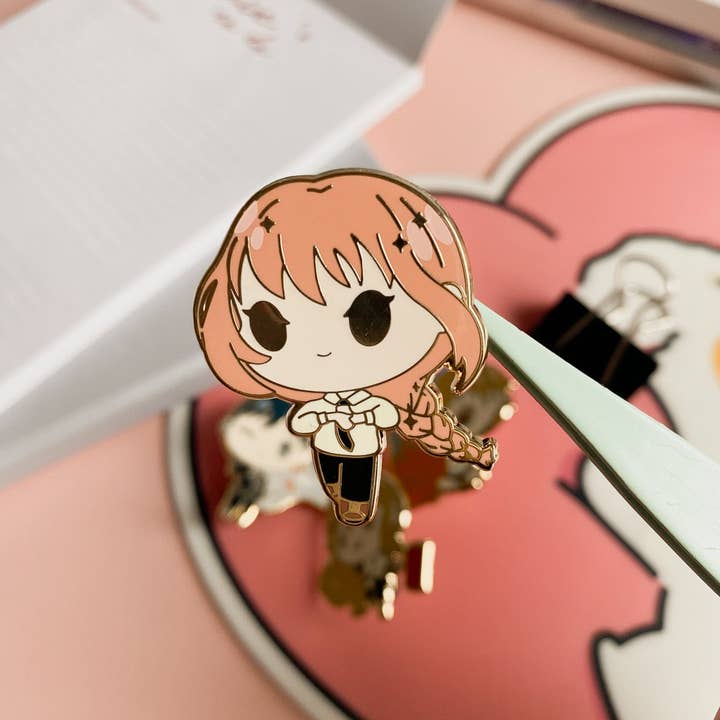 stickersbysuzie - Wholesale Lapel pin/button - Saw Devil Chibi Anime Pins