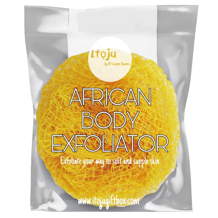 Itoju Gift Box – wholesale Bath pouf/sponge – African Body Exfoliator11