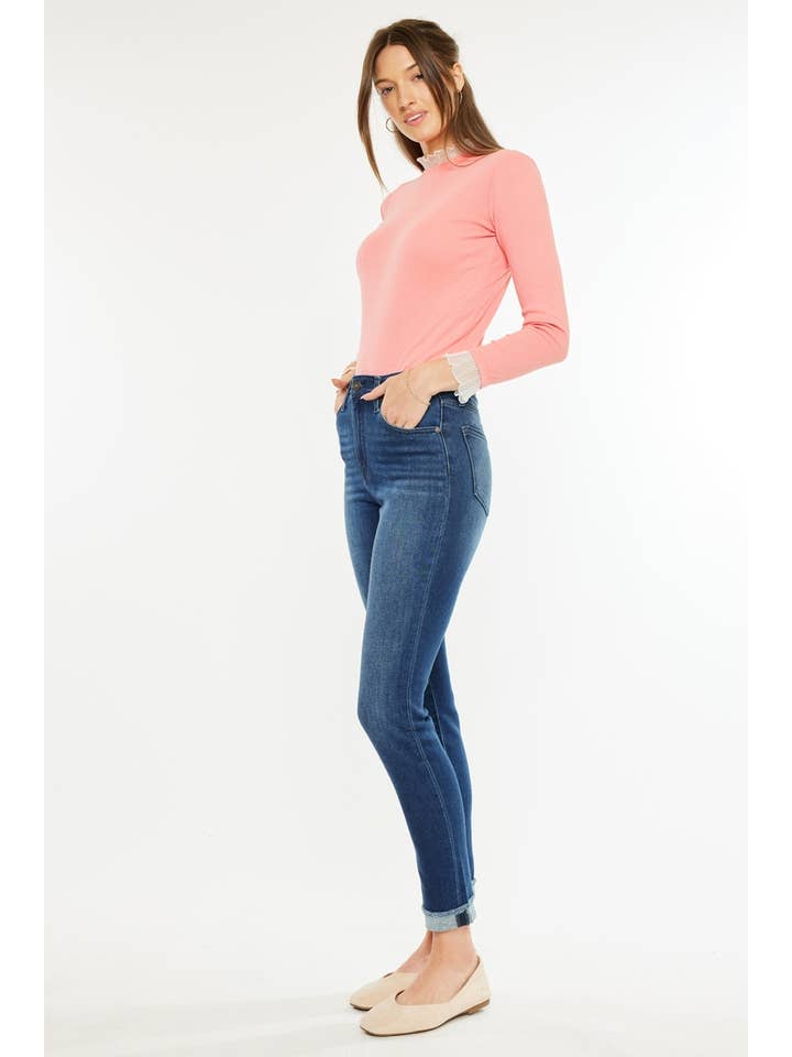 DARK OPEN PACK CIGARETTE FIT JEANS-KC20000D for wholesale on Faire4