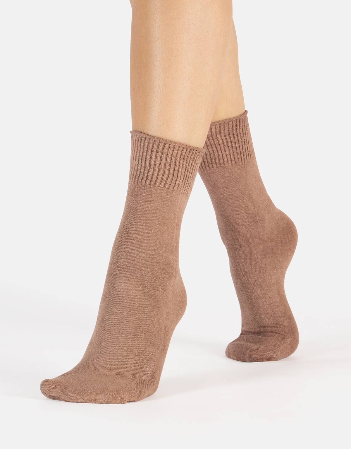 Cette - Wholesale Socks - Women's - Linen Socks without Elastic Band, Women Socks, Natural Fibre25