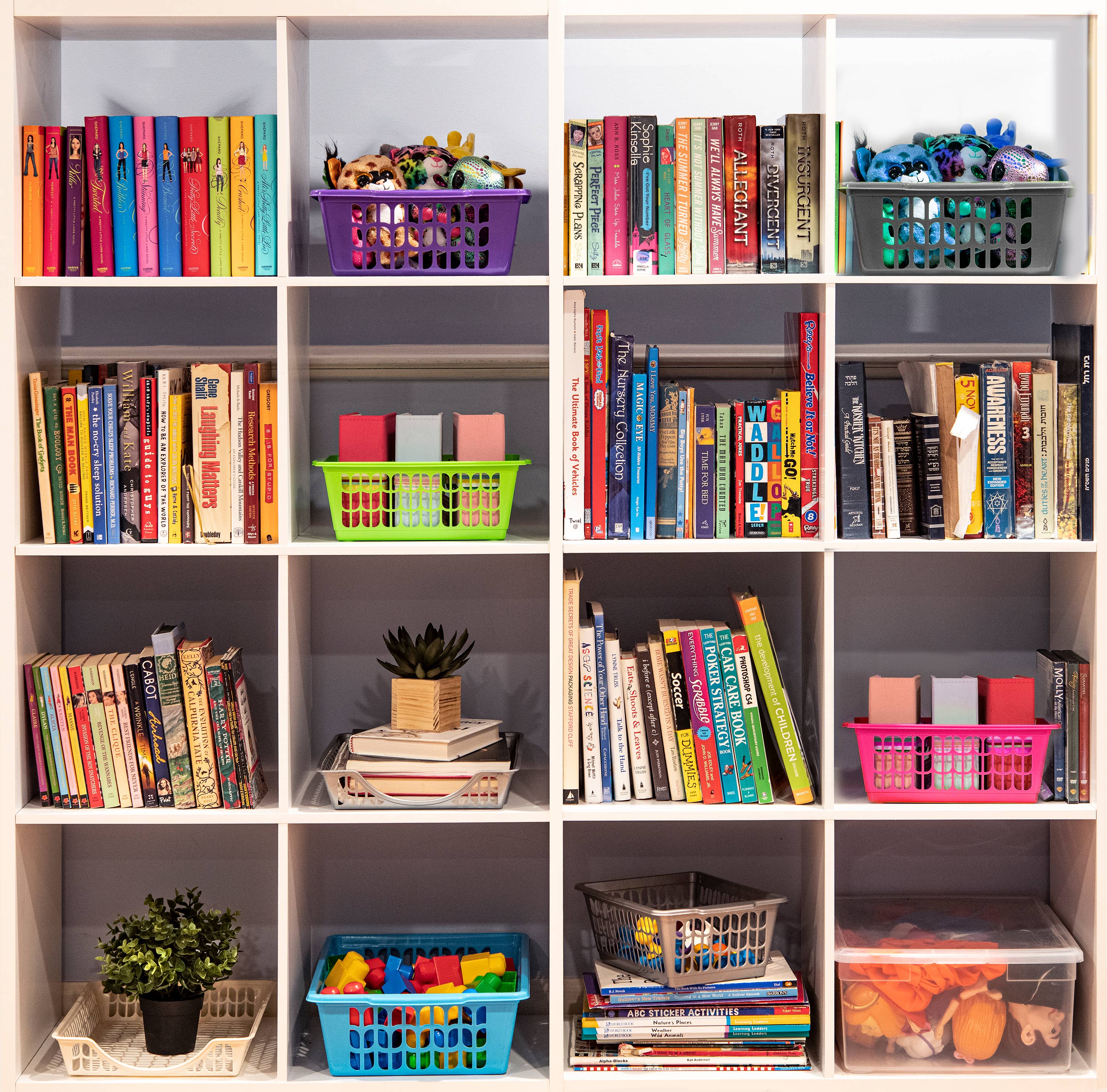 YBM HOME INC. - Wholesale Storage Bin - Plastic Storage Basket 6 x 4.5 x 2.25 In. - 3 Pk, 7 Colors2