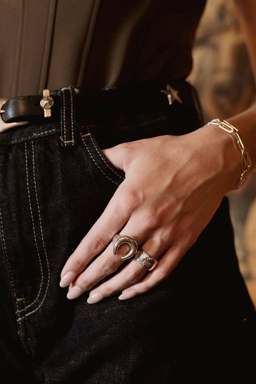 Sierra Winter Jewelry – Großhandel Band/Stapelring – Easy Rider Ring - Silber1