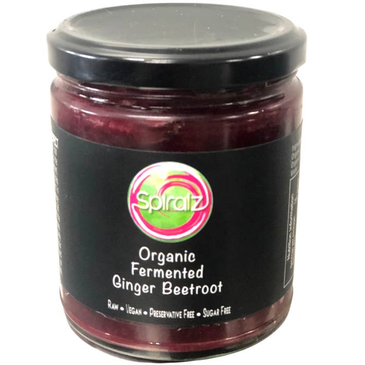 Spiralz Fermented Foods - Wholesale Pickled vegetables - 220G TASTER JAR'S4