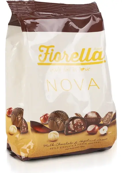 Pistest – wholesale Chocolate-covered sweets – NOVA Hazelnut 200Gr. (1 Bag)3