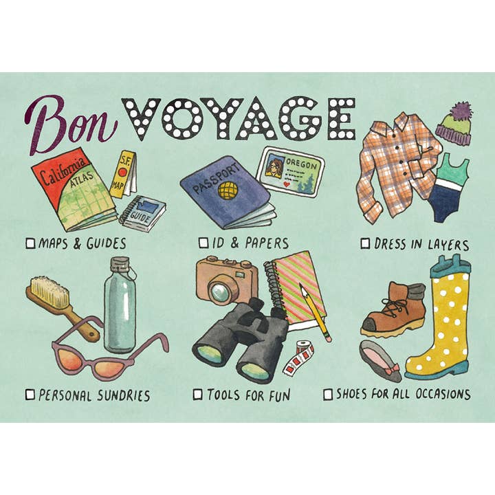 Anagram Press - Wholesale Postcard Set - Greetings From The Best Coast Book of 32 Postcards5