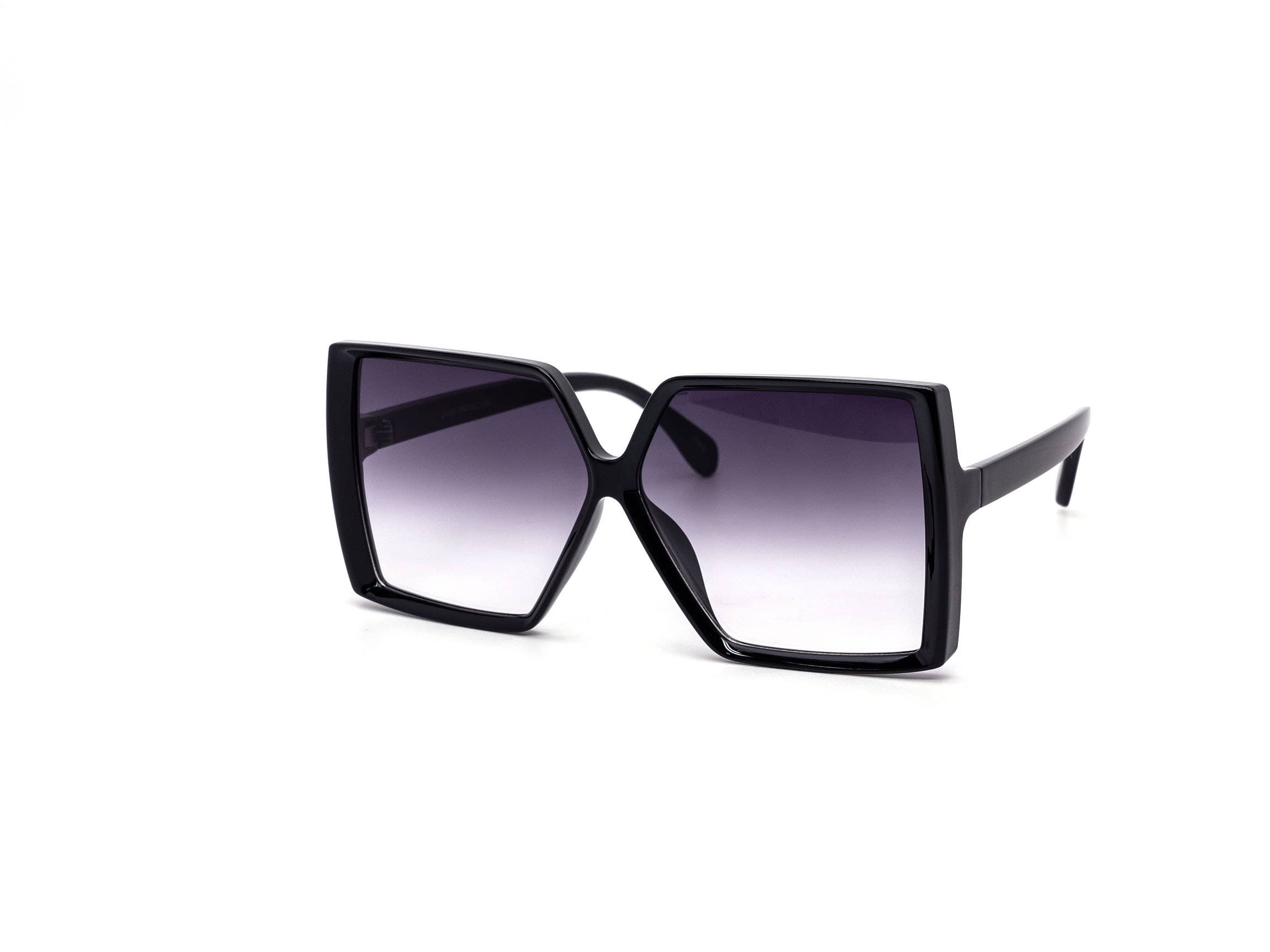 Still Friday - Wholesale Sunglasses - Unisex - Oversized Retro Super Square Gradient Lens Sunglasses9