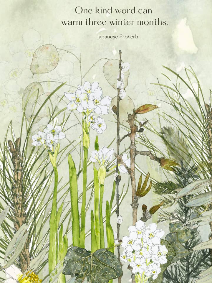 One kind word... for wholesale by Leafy Lexicon