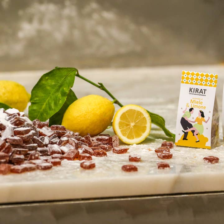 Honey and Lemon Candies 40gr for wholesale by Kirat