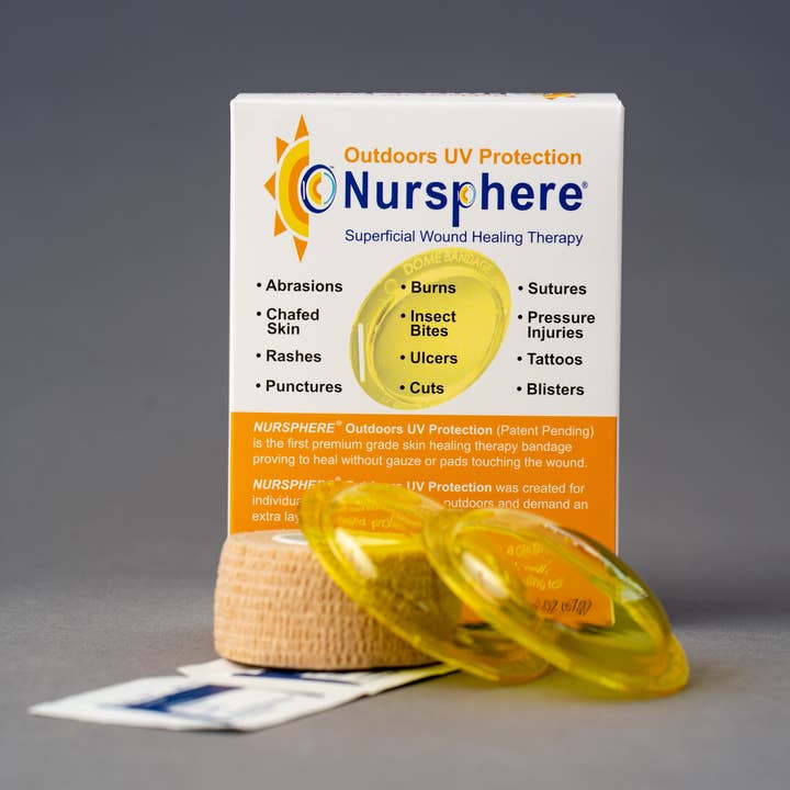 Nursphere Original Dome Bandages - Wholesale Bandaids/Bandages - Nursphere® Original Outdoors UV DB ™/Wound Tracker™ App