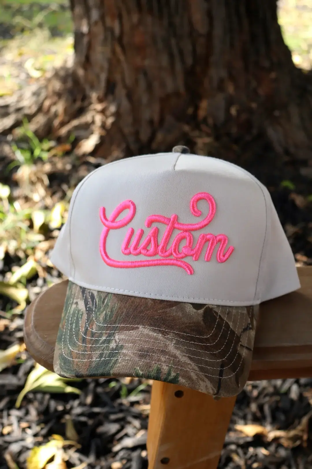 Wilder Made - Wholesale Trucker Hat - Women's - Custom Cursive Puff Embroidered Hat7
