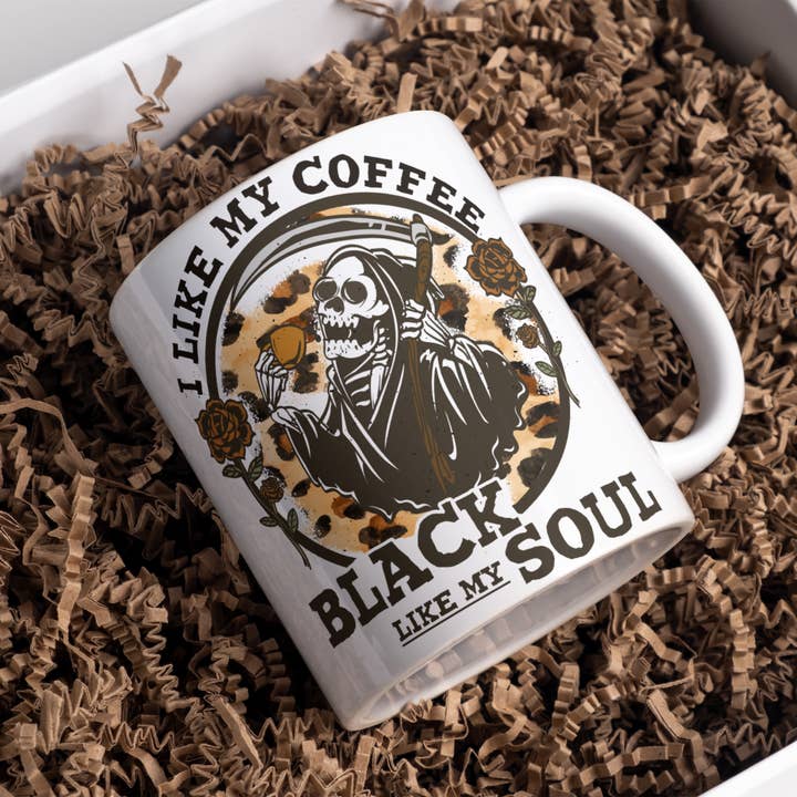 Tasse à café I Like My pour la vente par BLISSFUL TRIBE HANDMADE